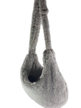Laden Sie das Bild in den Galerie-Viewer, Kangaroo Bag Hundetasche - Double Plush Grau