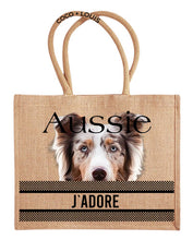 Laden Sie das Bild in den Galerie-Viewer, Jute Shopper mit div. Hundemotiven