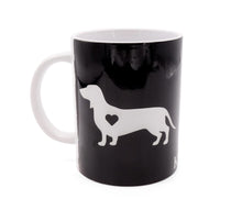 Laden Sie das Bild in den Galerie-Viewer, KvK Becher in exklusivem Design - Unifarben mit Hunderassen