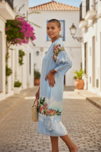 Load image into Gallery viewer, Luftiges Kleid mit italienischem Print
