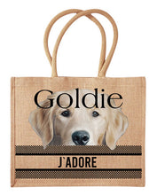 Laden Sie das Bild in den Galerie-Viewer, Jute Shopper mit div. Hundemotiven