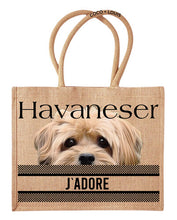 Laden Sie das Bild in den Galerie-Viewer, Jute Shopper mit div. Hundemotiven