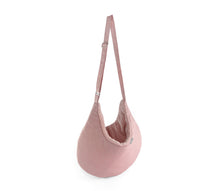 Laden Sie das Bild in den Galerie-Viewer, Kangaroo Bag Hundetragetasche - Grau & Pink