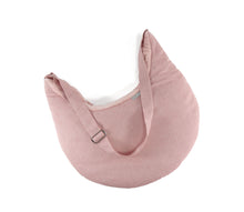 Laden Sie das Bild in den Galerie-Viewer, Kangaroo Bag Hundetragetasche - Grau & Pink