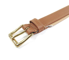 Laden Sie das Bild in den Galerie-Viewer, Handcrafted - Halsband Klassik Curved Cognac Edition