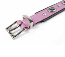 Load image into Gallery viewer, KvK Handcrafted - Classic Curved Collar - Bling Lilac