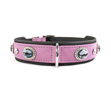 Load image into Gallery viewer, KvK Handcrafted - Classic Curved Collar - Bling Lilac