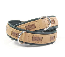 Laden Sie das Bild in den Galerie-Viewer, KvK Handcrafted - Klassik Curved Collar - Tricolour Beige & Braun