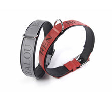 Laden Sie das Bild in den Galerie-Viewer, Handcrafted - Halsband Klassik Curved Custom Laser Engraving