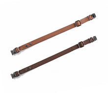 Laden Sie das Bild in den Galerie-Viewer, KvK - Clic Lederhalsband - Black Bling