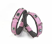 Load image into Gallery viewer, KvK Handcrafted - Classic Curved Collar - Bling Lilac