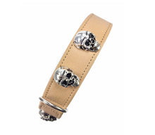 Laden Sie das Bild in den Galerie-Viewer, KvK Handcrafted - Beige Skull Masterpiece Silver