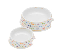 Load image into Gallery viewer, Logomania White Colourful Gold - Collectors Bowl #1