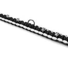 Load image into Gallery viewer, Trendy wickerwork collar - Skull