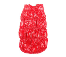Load image into Gallery viewer, Shiny Puffer Vest in many Colours - Dog Jacket
