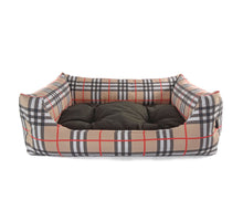 Load image into Gallery viewer, Super Soft Dog Lounge - Softshell Plaid Edition

