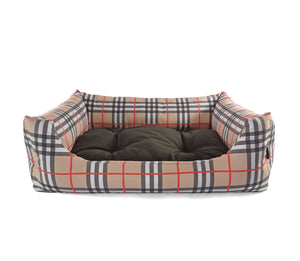 Super Soft Dog Lounge - Softshell Plaid Edition