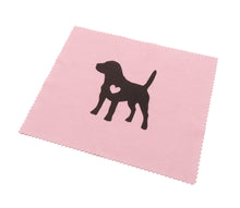 Load image into Gallery viewer, Glasses Cleaning Cloth in an Exclusive Design - Plain Colours with Dog Breeds
