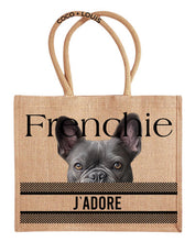 Laden Sie das Bild in den Galerie-Viewer, Jute Shopper mit div. Hundemotiven

