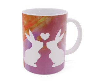 Rabbit in Love Mug