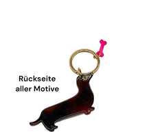 Load image into Gallery viewer, Cute Dachshund Keychain

