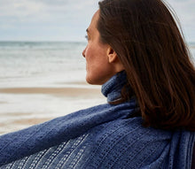 Load image into Gallery viewer, Extra Class Cashmere Scarves - Model LHASA - Grey, Indigo Blue, Red
