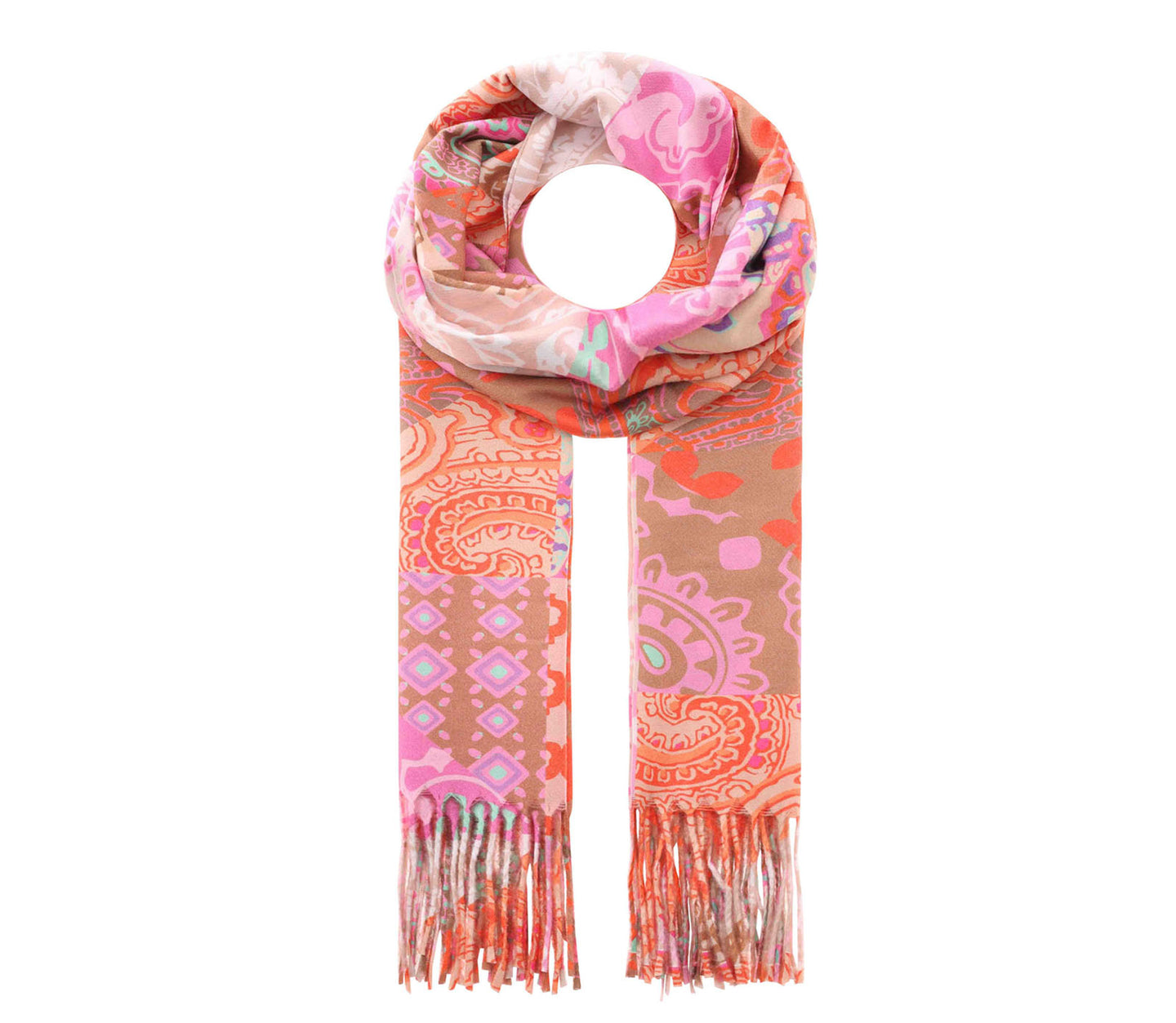 Viscose scarf in exclusive designs