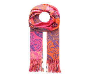 Viscose scarf in exclusive designs