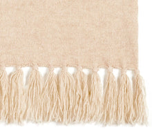 Load image into Gallery viewer, Extra Class Cashmere Scarves - Model MILANO - Creme
