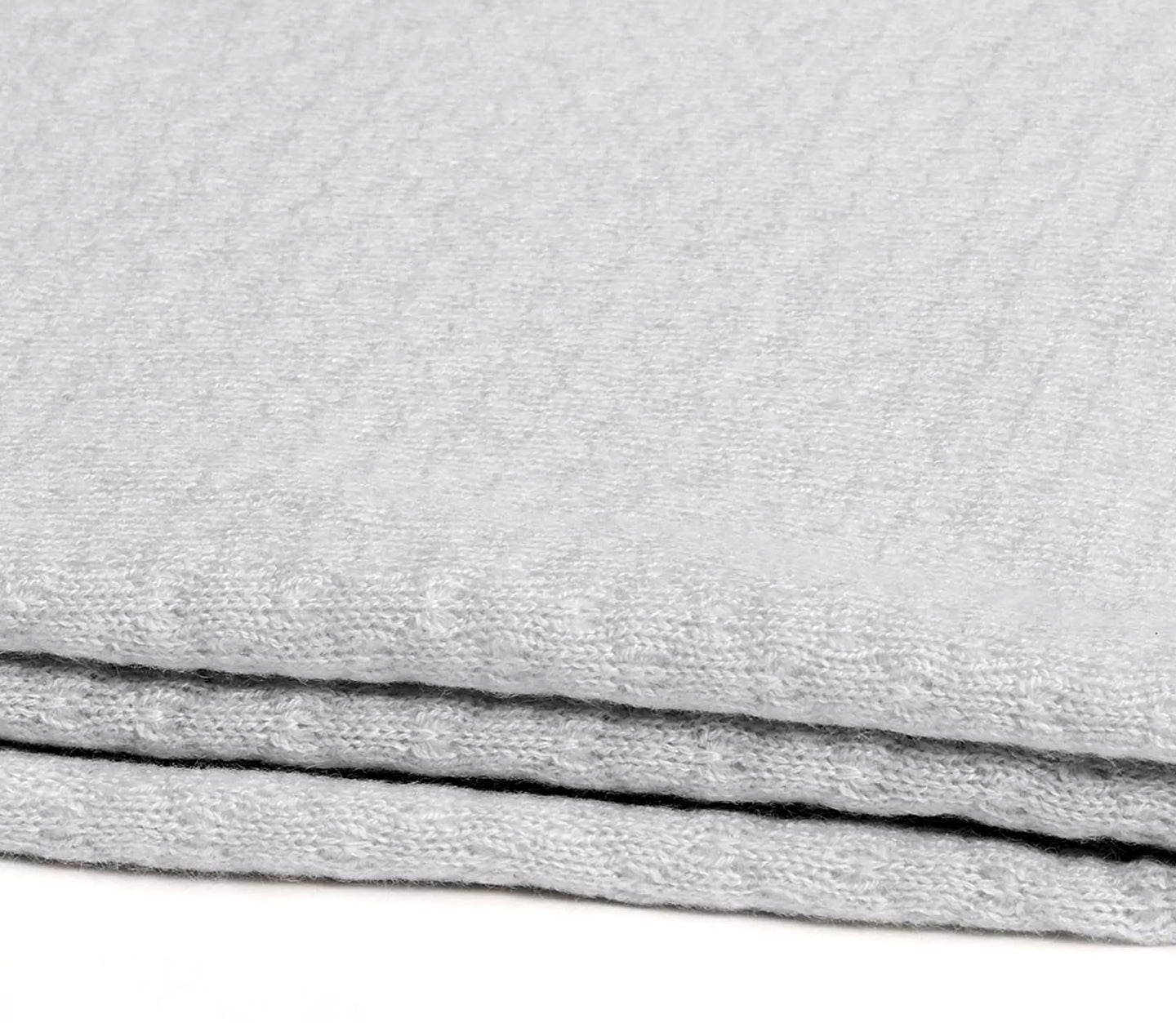Cashmere Schals der Extra Klasse - Modell NAMIBIA - Hellgrau