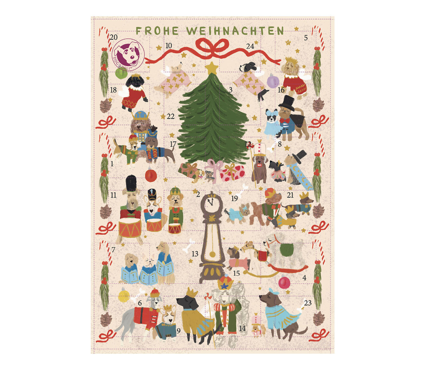 Dogs advent calendar 2022