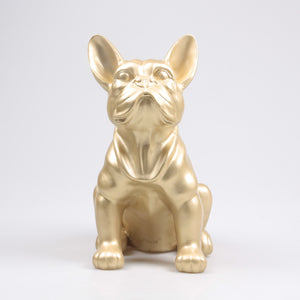 Bulldog figure in bright colours