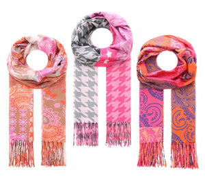 Viscose scarf in exclusive designs