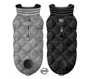 Quilted Reversible Winter Jacket for Dogs
