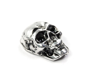 KvK Handcrafted - Beige Skull Masterpiece Silver