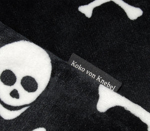 KvK Skull Blanket Super Soft - Dog blanket