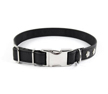 Load image into Gallery viewer, Clic Leather Collar - Crown
