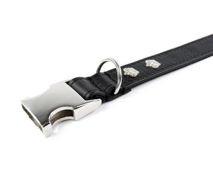 Clic Leather Collar - Crown