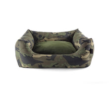 Load image into Gallery viewer, Super Soft Dog Lounge in a stylish camo design
