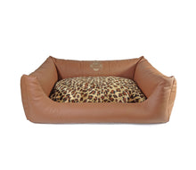 Load image into Gallery viewer, Luxury Dog Lounge - Cognac Edition - Dog Bed
