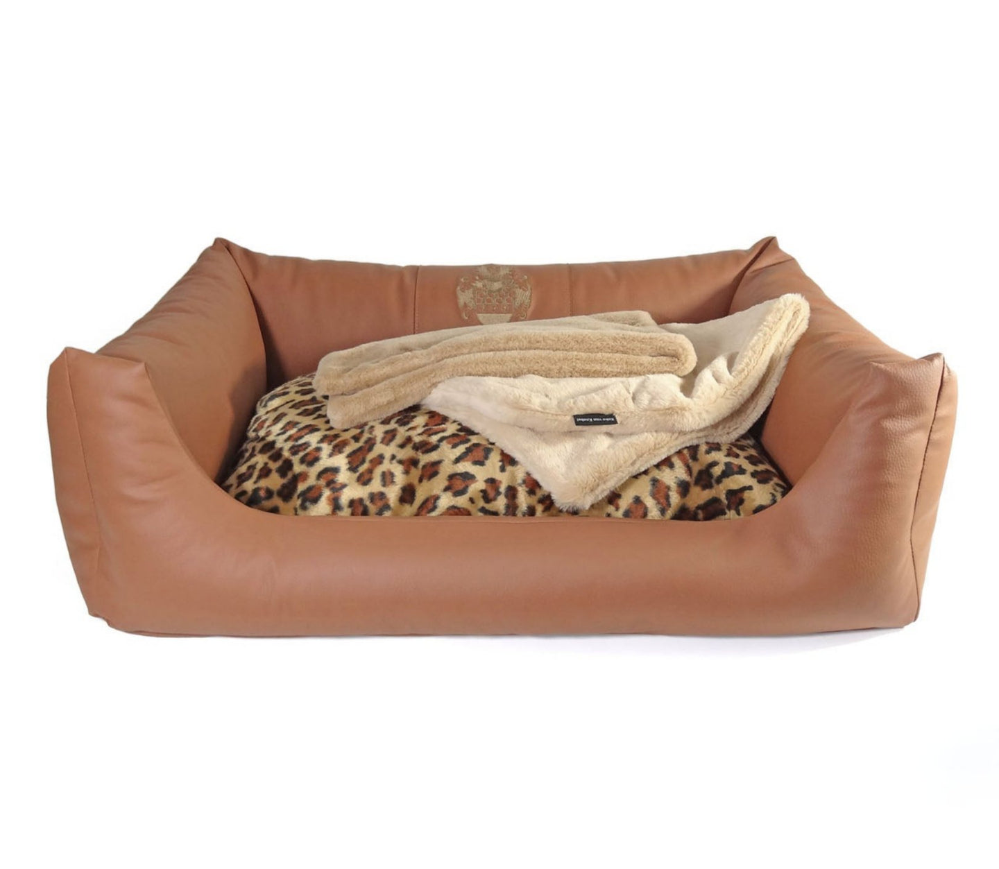 Luxus Dog Lounge - Cognac Edition - Hundebett