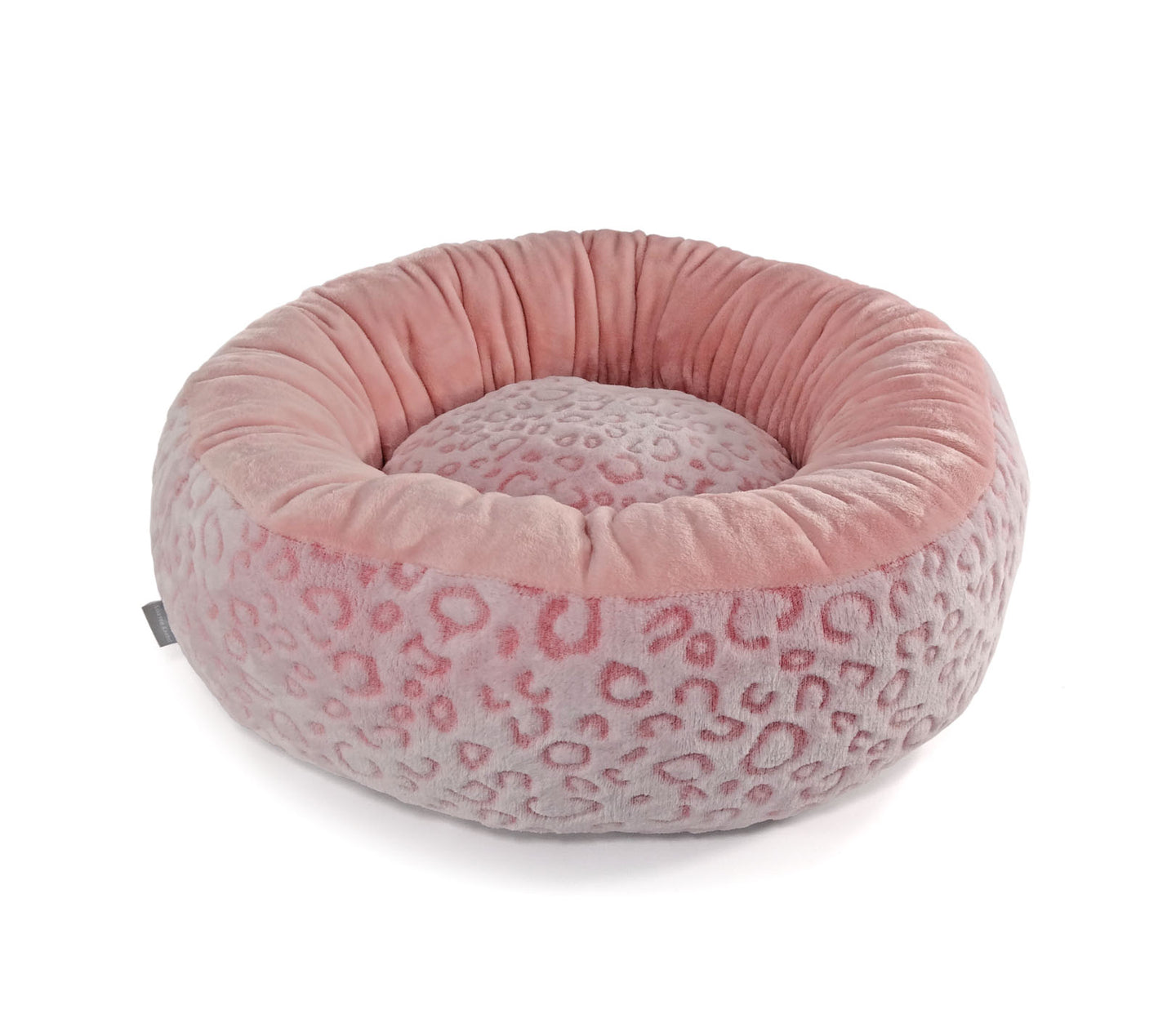 Super Soft Donut - Leo Pink Dog Bed