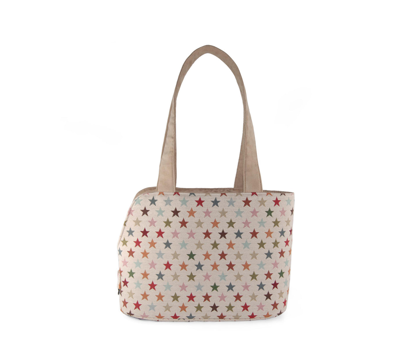 Verdi - Softe Hundetasche mit Stars oder ZickZack