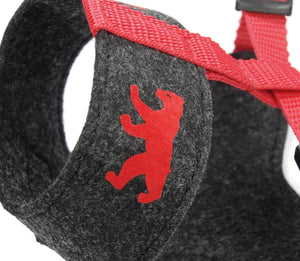 Handcrafted - felt dog harness