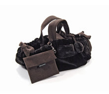 Load image into Gallery viewer, KvK Aida dog bag - Brown Fur
