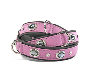 KvK Handcrafted - Classic Curved Collar - Bling Lilac