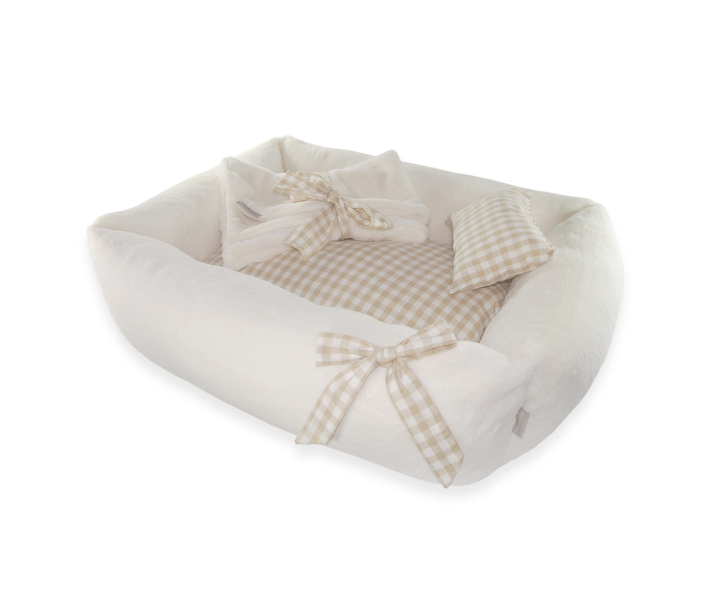 KvK Super Soft Dog Lounge - Off White