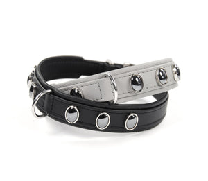 Handcrafted – Halsband Klassik Curved Hematite Edition