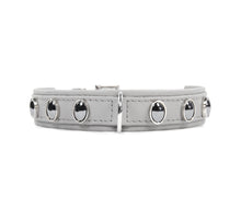 Laden Sie das Bild in den Galerie-Viewer, Handcrafted – Halsband Klassik Curved Hematite Edition
