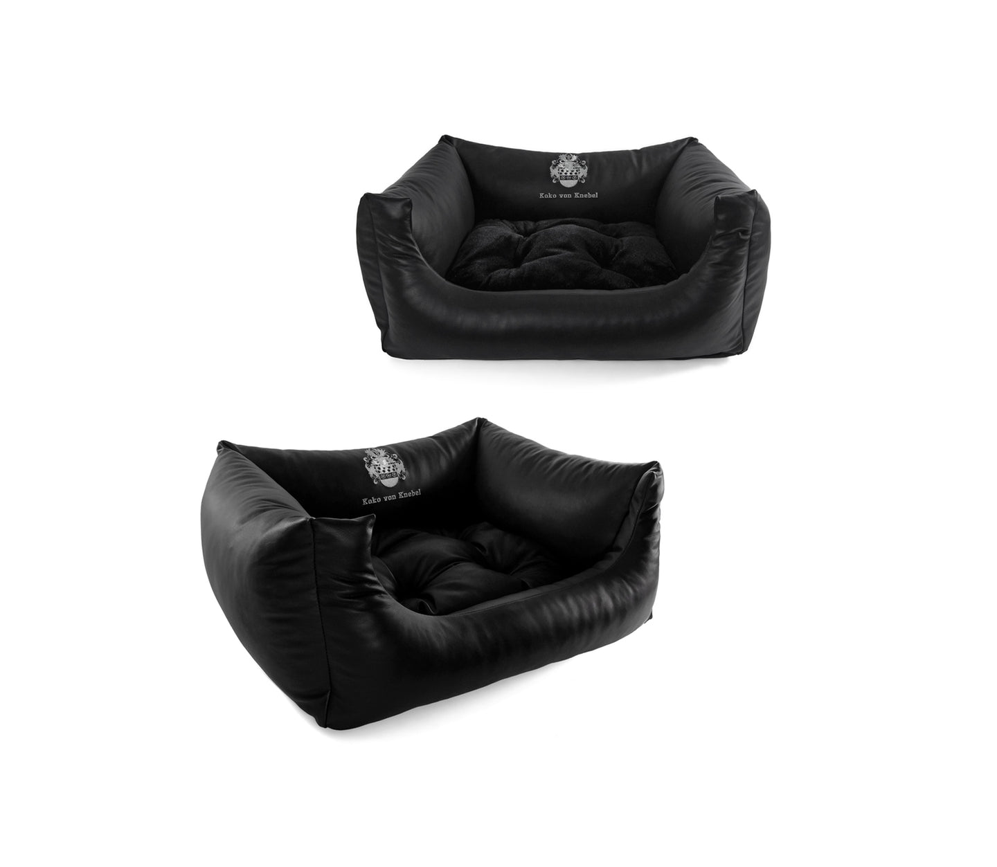Super Soft Dog Lounge - Genuine Leather - Exclusive Luxury